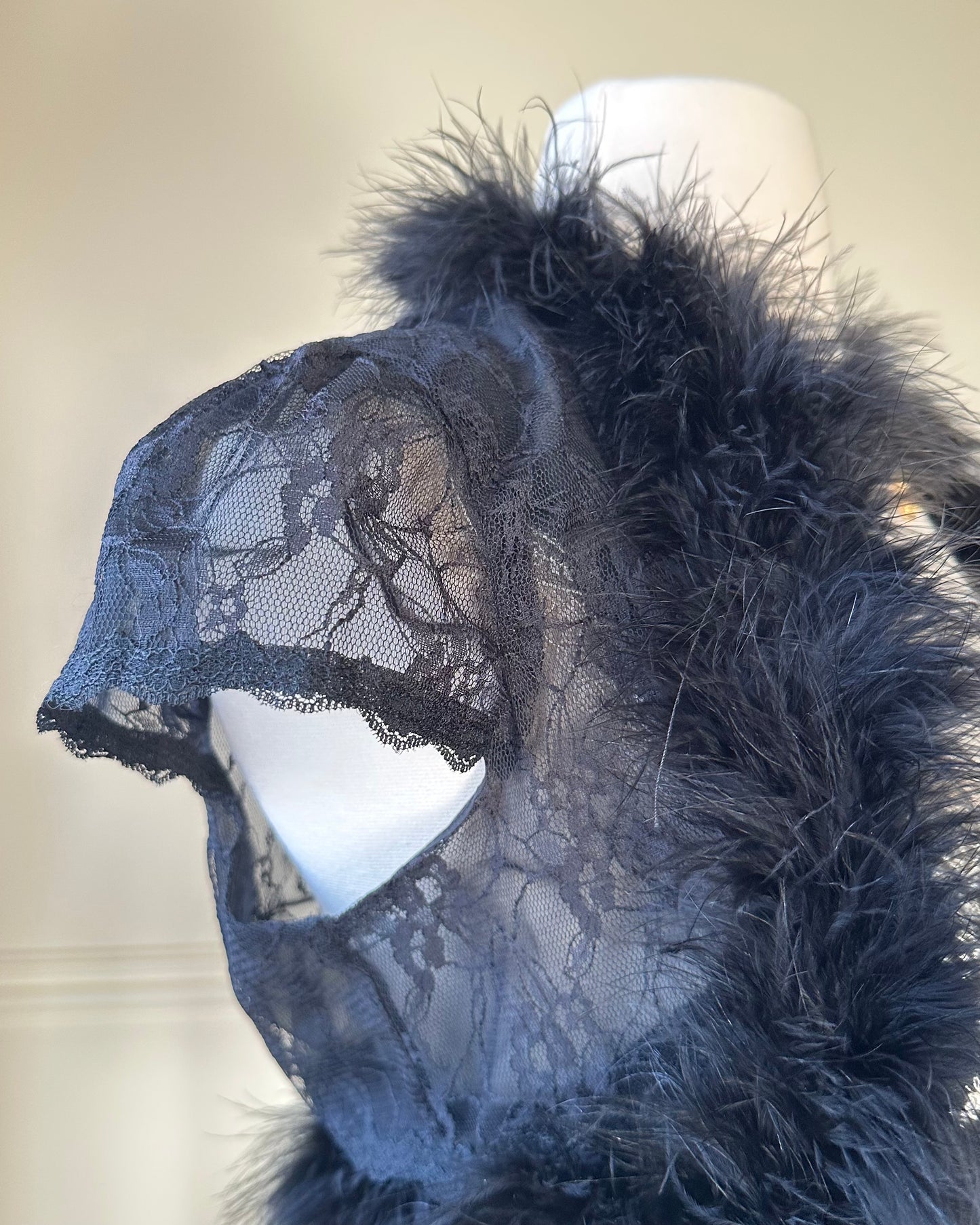 Sophisticated sheer Lace Cropped Cardigan