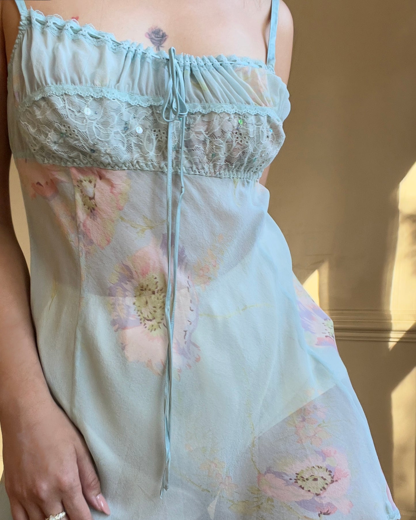 Victoria’s Secret Milkmaid Babydoll LIMITED EDITION Baby Blue Slips