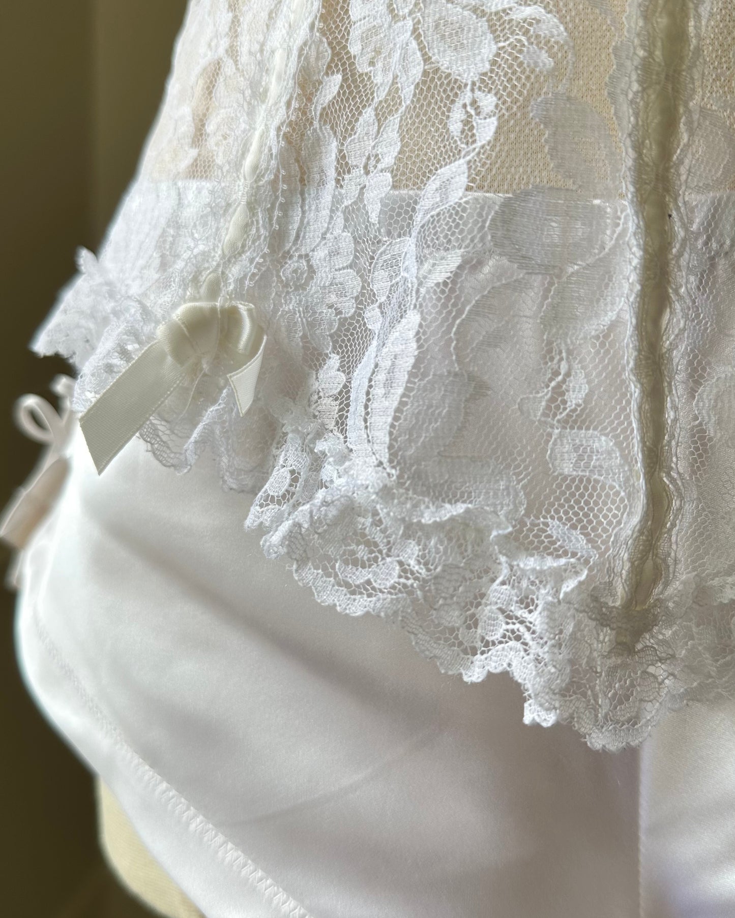 Elegant Sheer Camisole featuring Fully Laced Embroidery