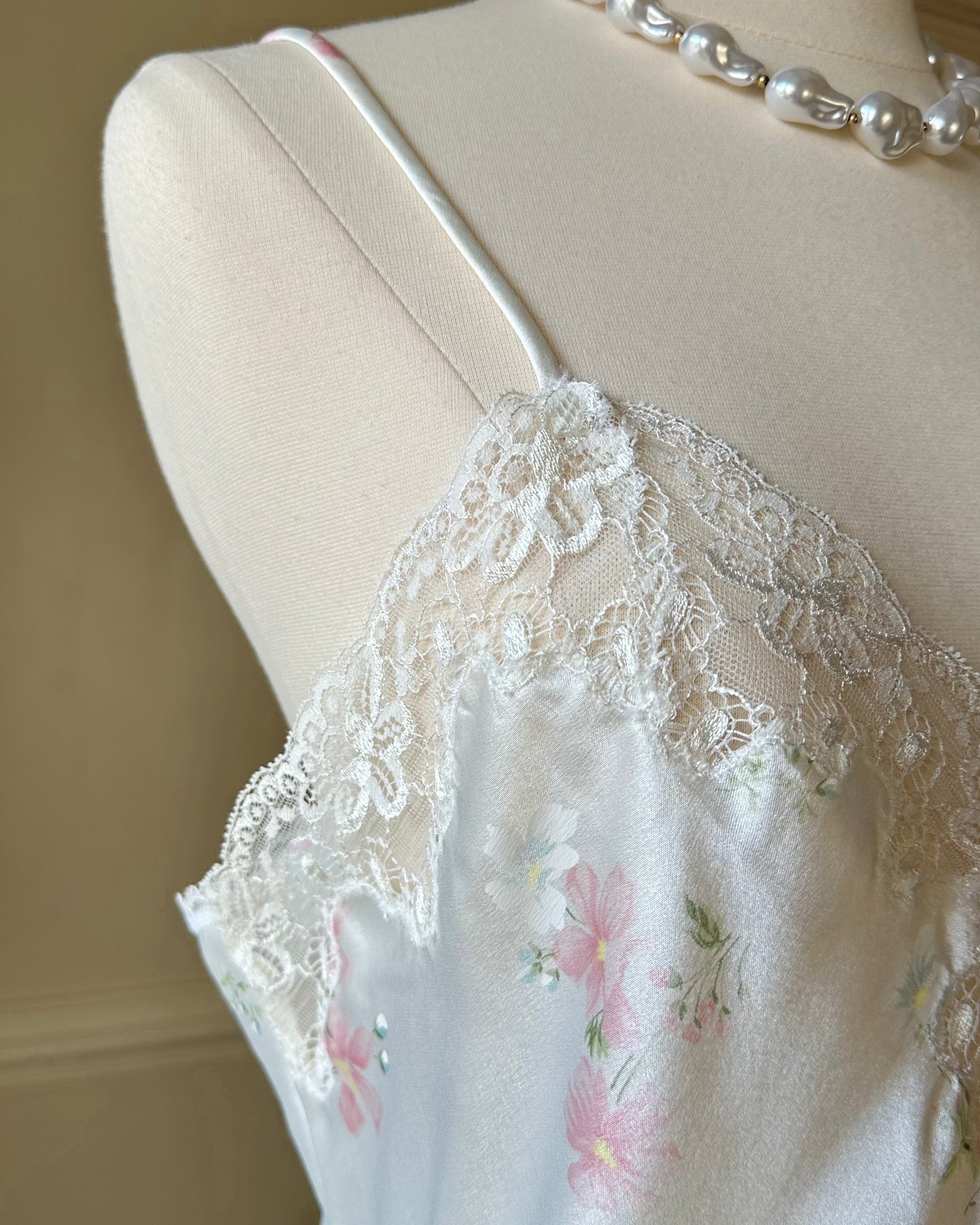 Mix-and-match cami set featuring a Vintage Christian Dior top and Sara Beth shorts