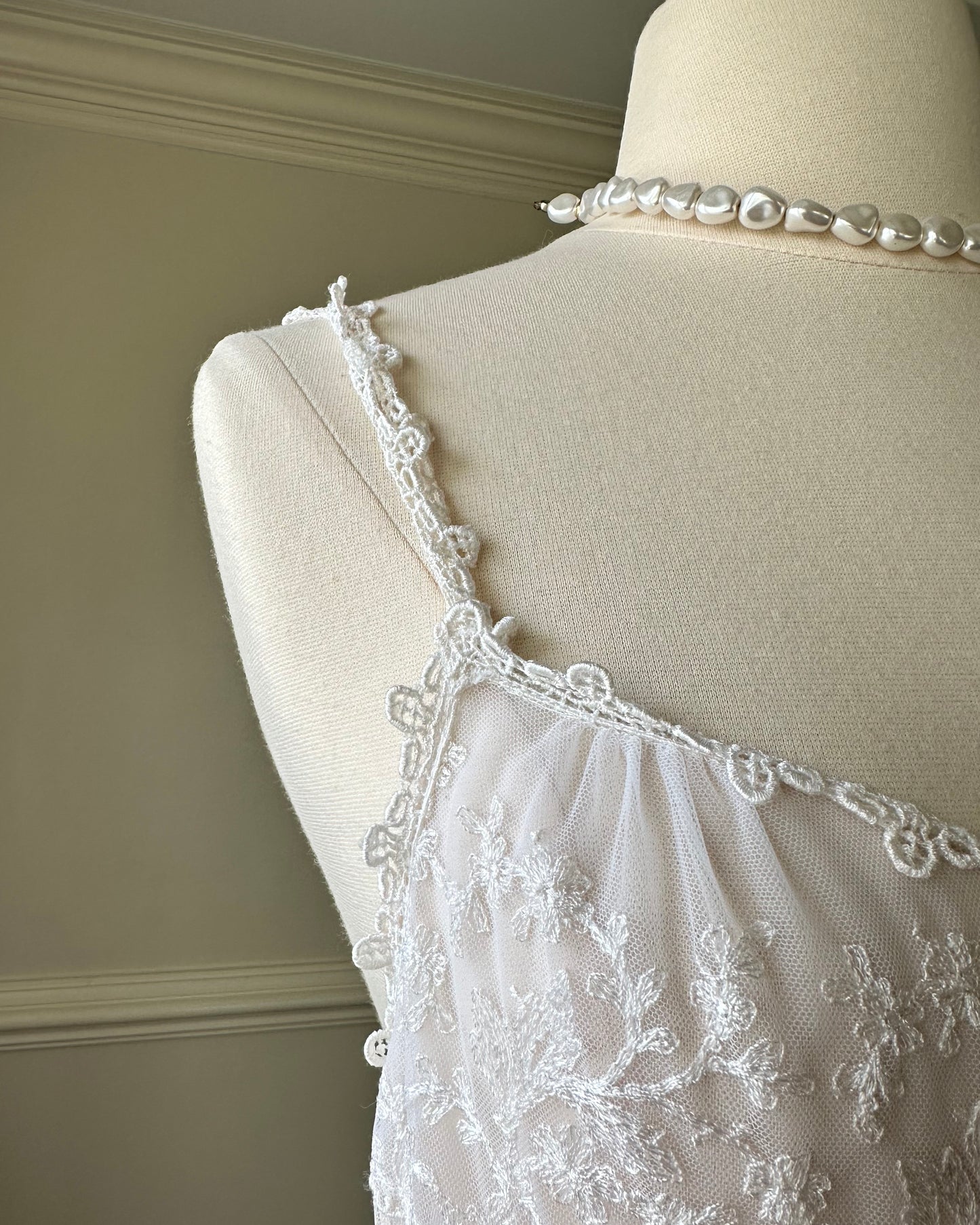 Vintage Christian Dior’s Ethereal Maxi Dress featuring Semi Sheer Pleated Skirt