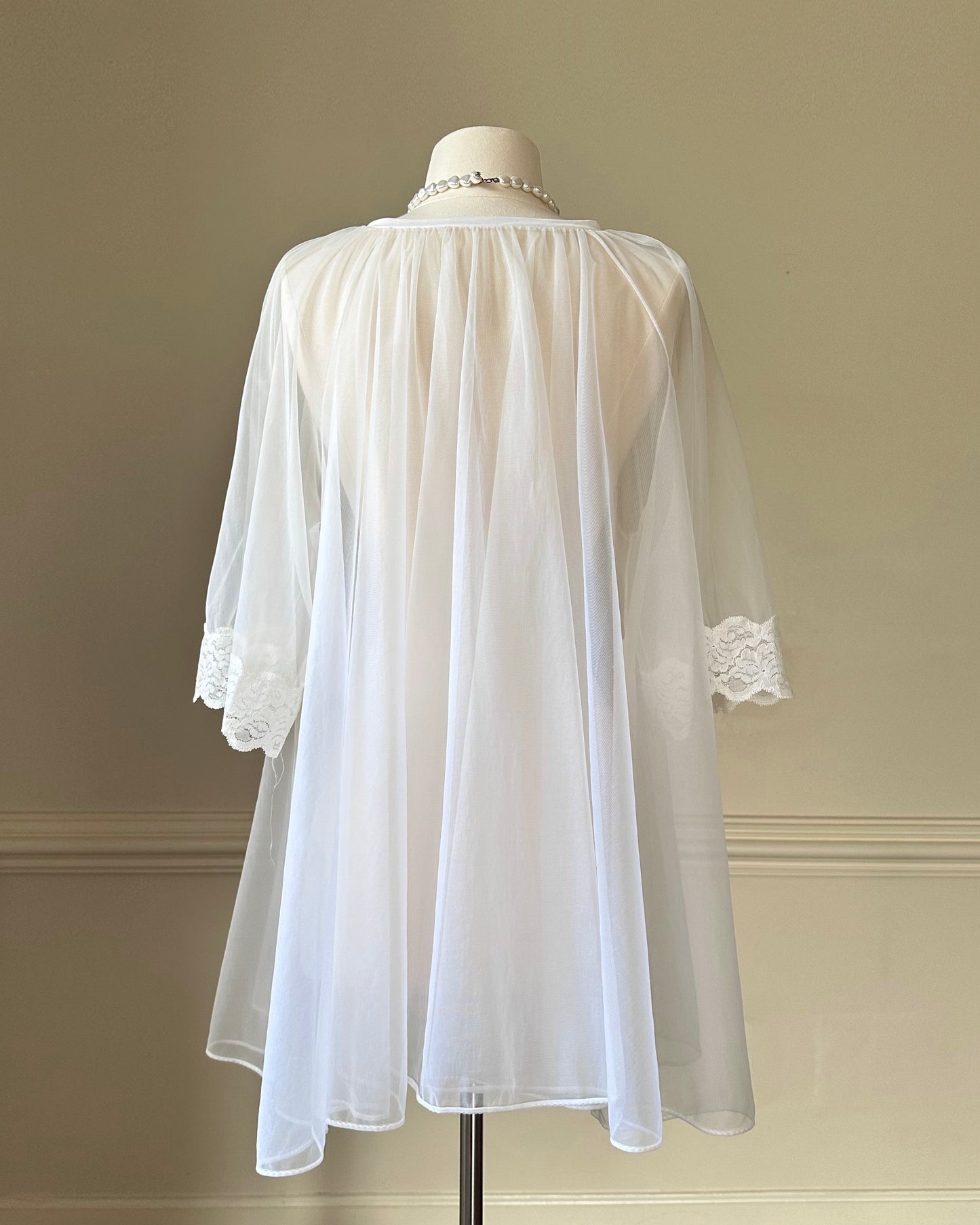 Delicate Dreamy Sheer Cape featuring Pleated Chiffon Material
