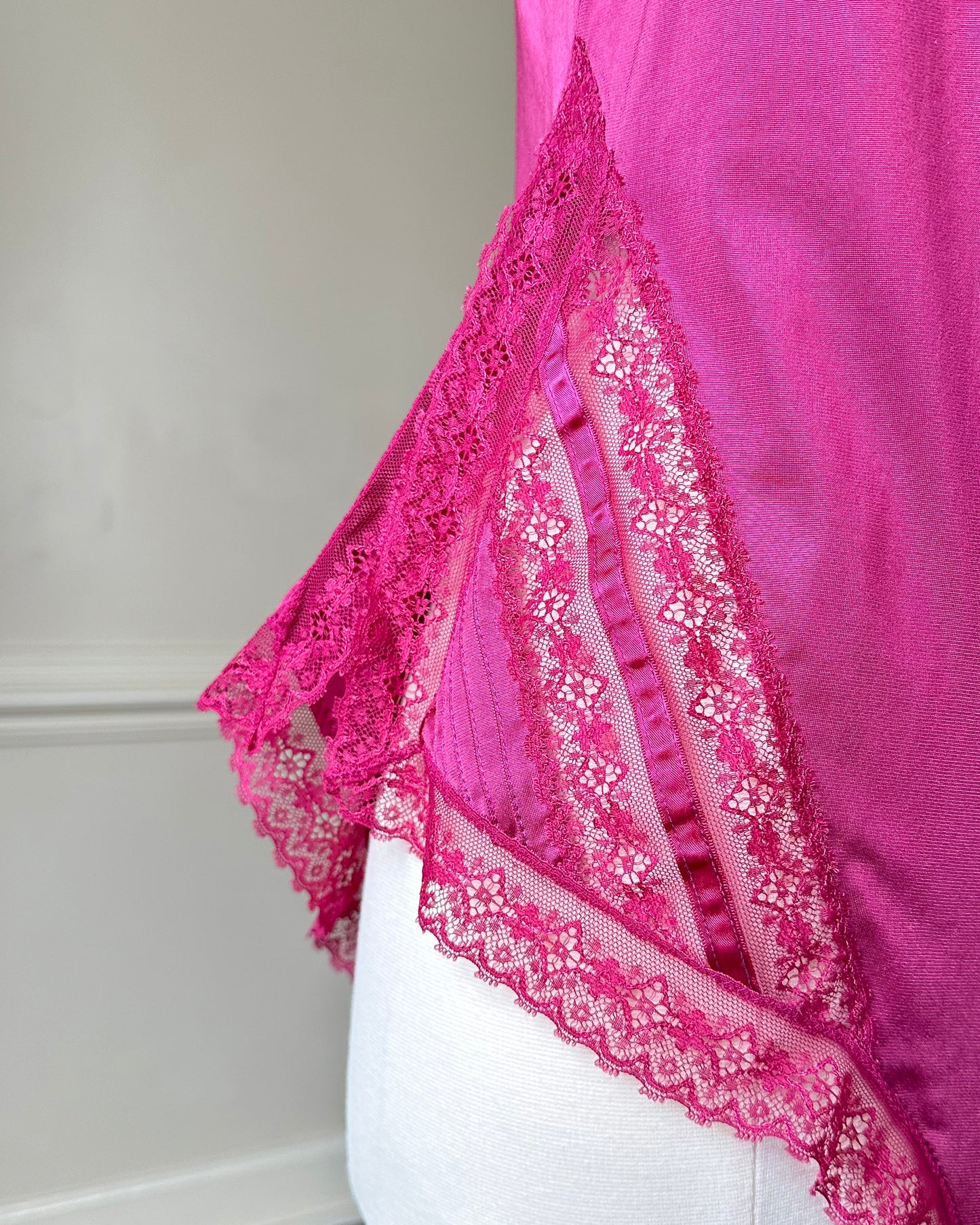 Sweet Plum Bodysuit featuring Floral Lace Embroidery Bustier