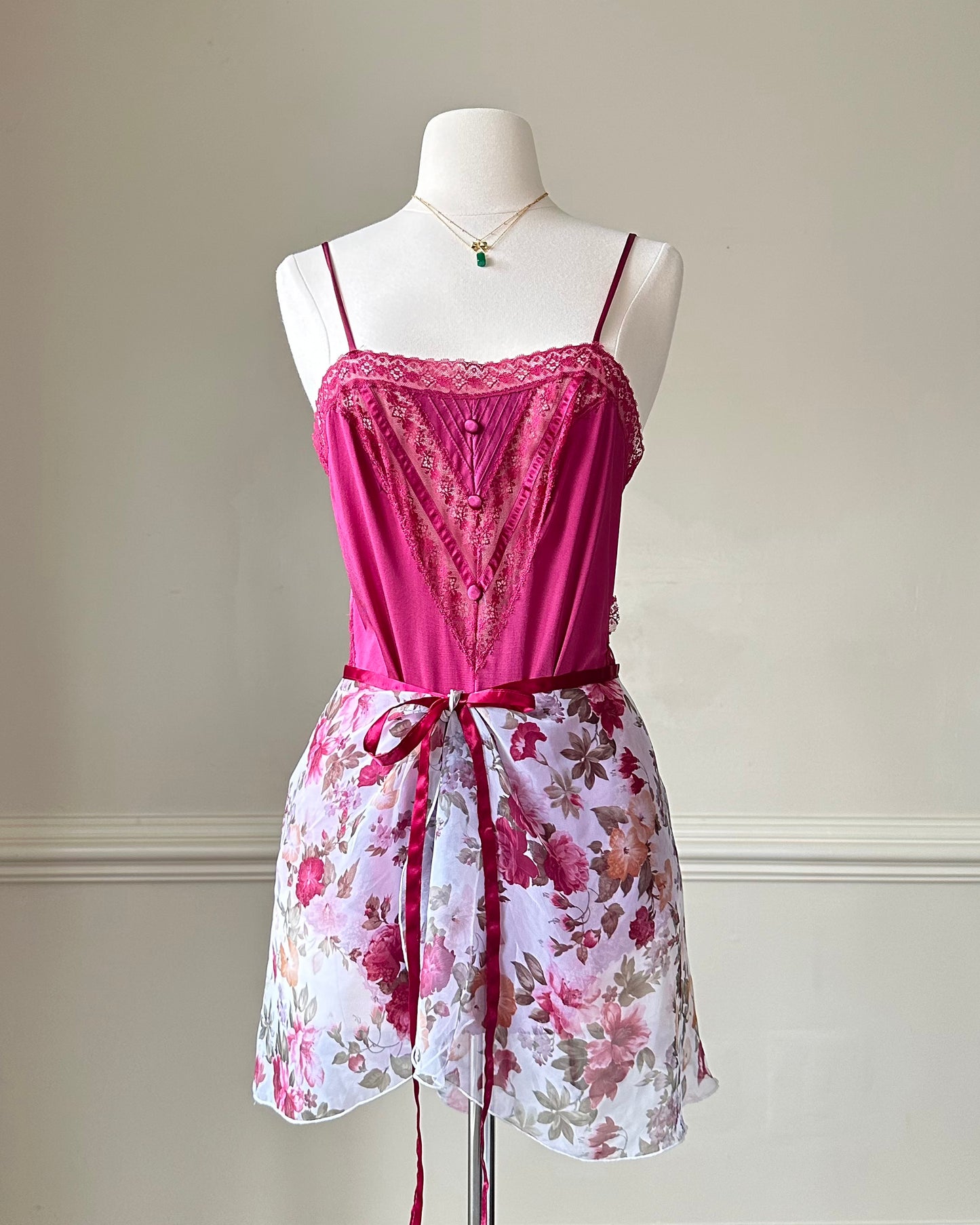 Sheer Floral Cover Up Skirt featuring Watercolor Flower Prints