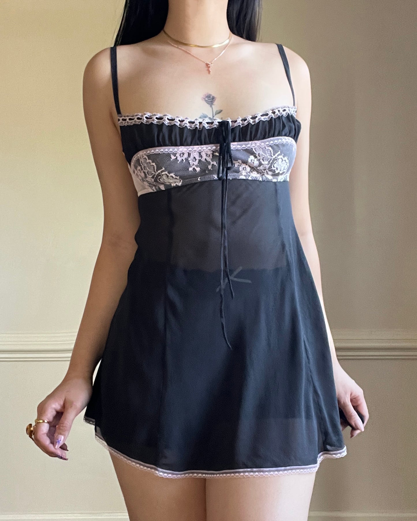 Paris Hilton Victoria’s Secret Milkmaid Doll Slip Dress