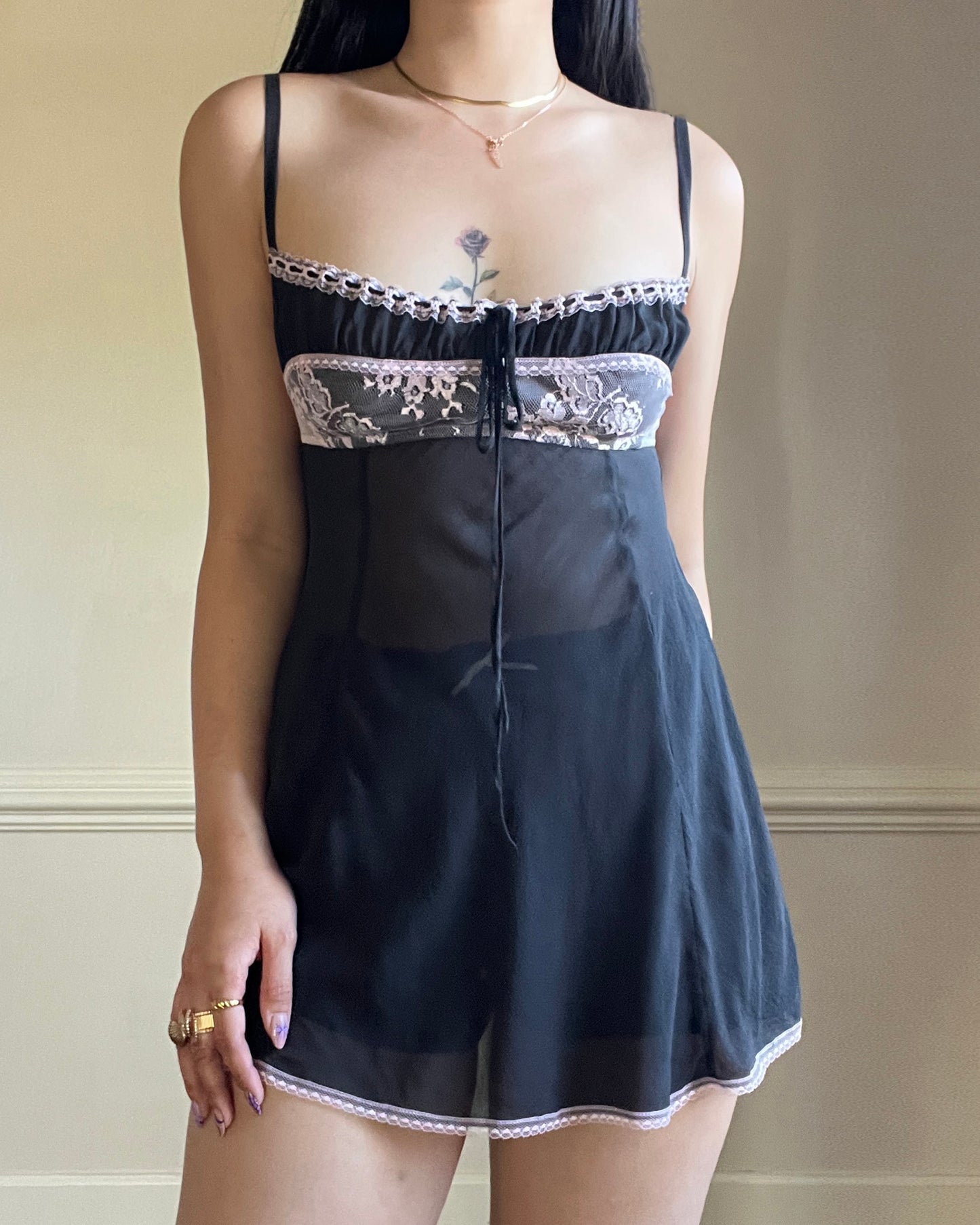 Paris Hilton Victoria’s Secret Milkmaid Doll Slip Dress