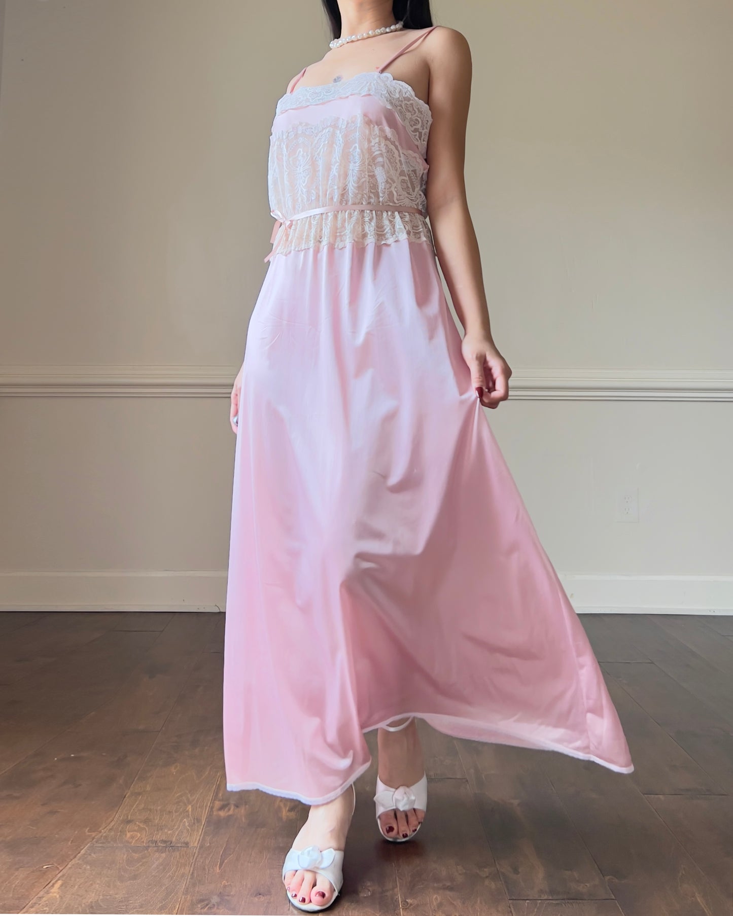 Victoria’s Secret Foreign Lingerie (special edition) Maxi Slip featuring Stunning Floral Lace