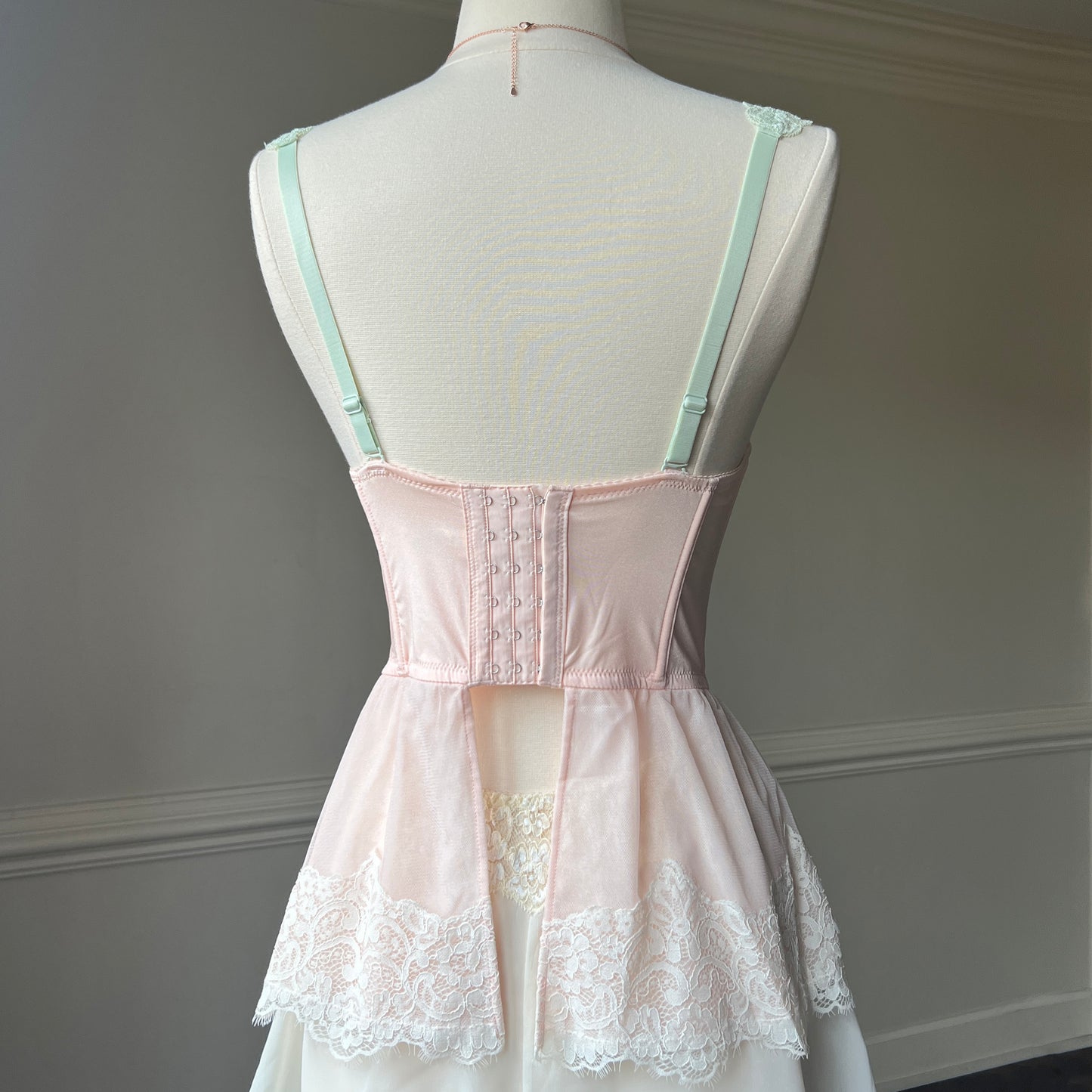 RARE fairycore coral corset
