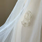 Vintage Victoria’s Secret baby doll slip in sheer ivory mesh