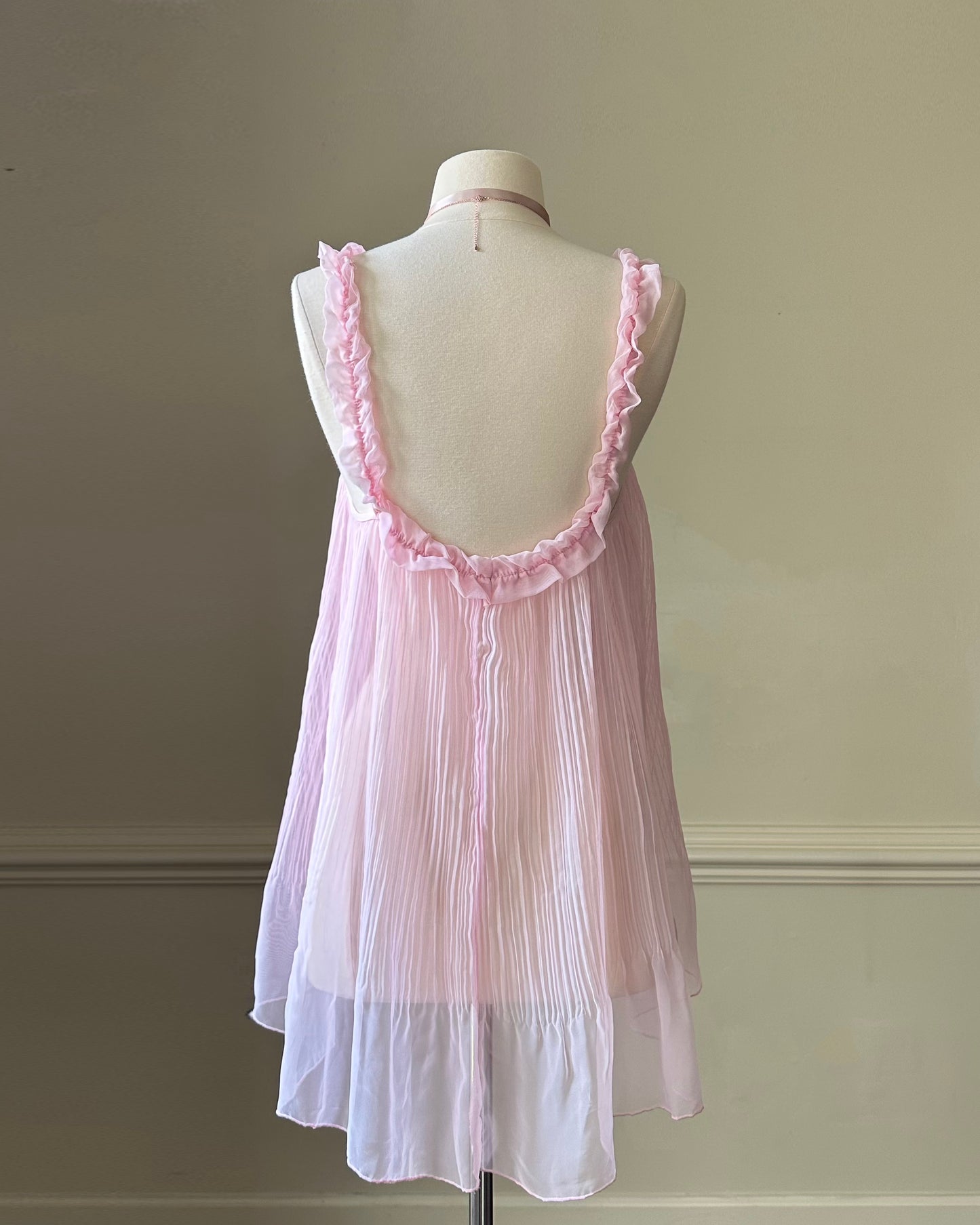 Victoria’s Secret 2006 babydoll pastel pink slip dress