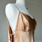 Victoria’s Secret Silk Slip in Rare Copper Color featuring Deep Side Cutout