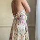 Victoria’s Secret Vintage Floral Slip Dress featuring Vibrant Flower Bouquet Print