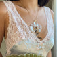 Vintage Lingerie & Co. pastel blue lace slip dress