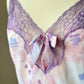Vintage floral baby doll dress with bow