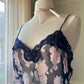 Sultry Sheer Meshed Camisole featuring Floral Prints