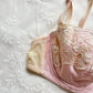 Brocade Rosy Bra featuring Floral Embroidery