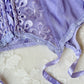 Lovely Lavender Slip Set includes a Bustier Corset and Matching Thongs