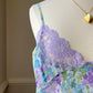 Victoria’s Secret Delicate Slip Dress in Lavender featuring Multi Floral Prints