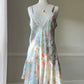 Victoria’s Secret Special Midi Dress featuring Spring Floral Prints on Satin Fabric