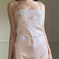 Vintage 1920’s Style Blushed Teddy Romper featuring Delicate Floral Lace Details